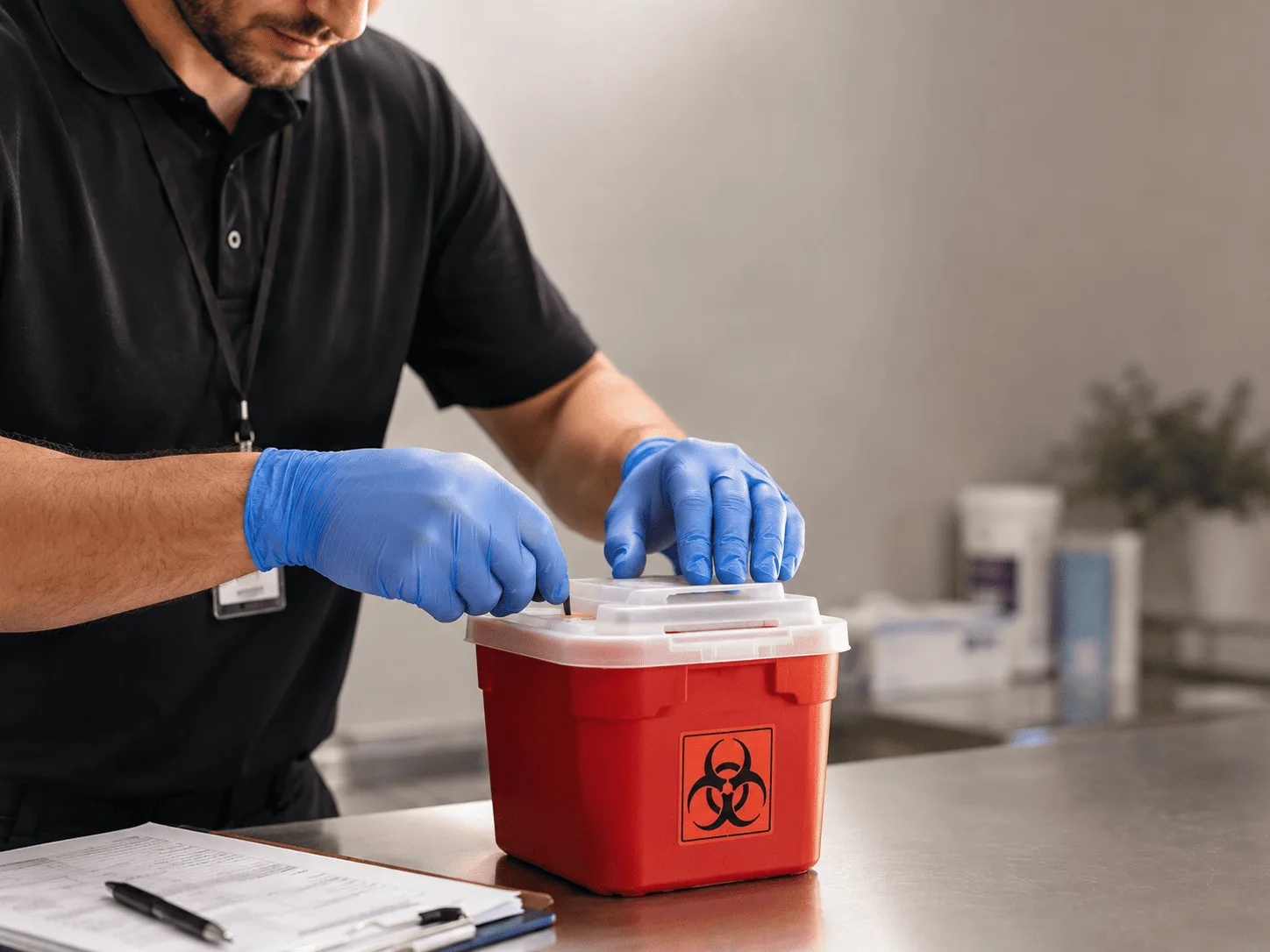 Why choose Sharps Waste Disposal in Covington, OK